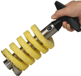 OXO pineapple corer fits most pineapple sizes for versatile prep