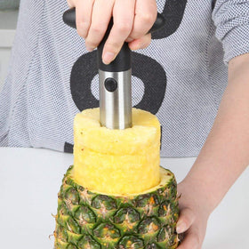 OXO corer shaft shows measurement markings to prevent piercing the bottom