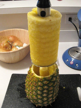 OXO pineapple corer offers soft, non-slip grip for comfortable use