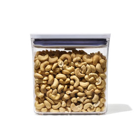 OXO POP container helps store coffee, sugar or flour neatly