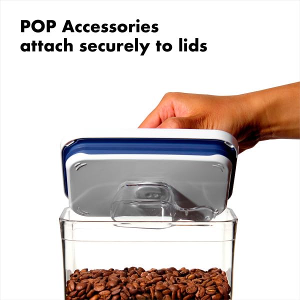 OXO POP lid accessories attach to lids for added organization