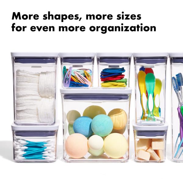 OXO POP container is top rack dishwasher safe for easy cleaning