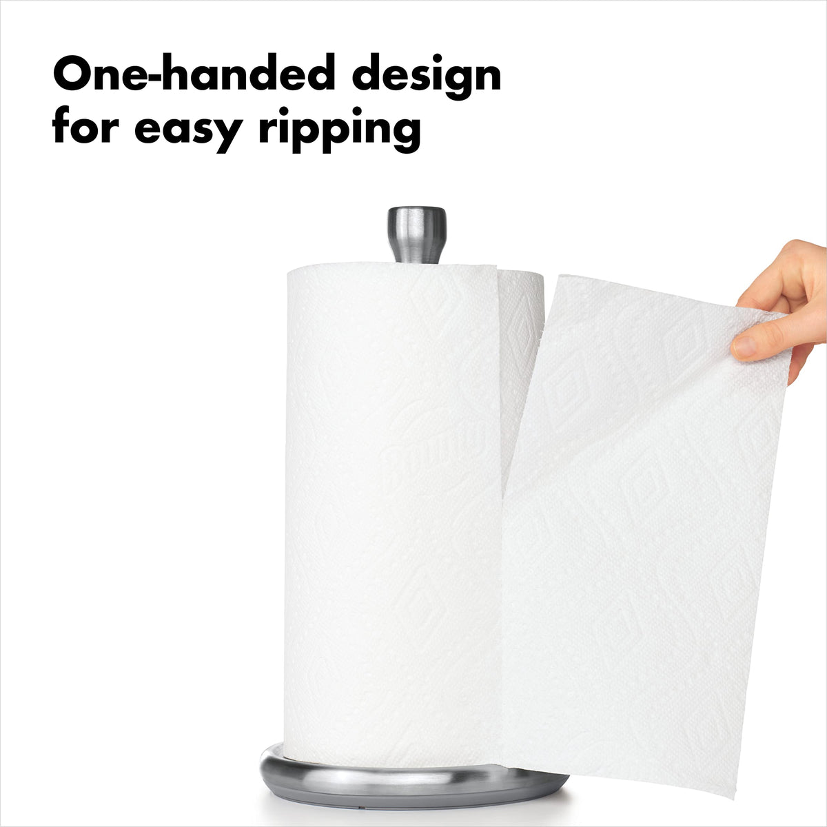 OXO Good Grips Steady large-roll-capacity secures jumbo rolls securely