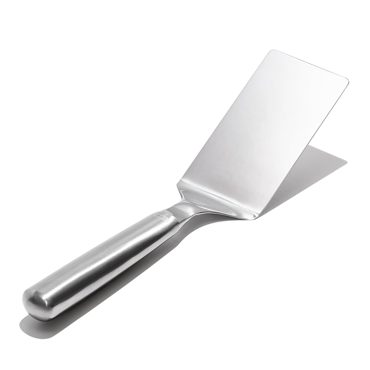 OXO Steel Lasagna Server angled head safely lifts layered dishes