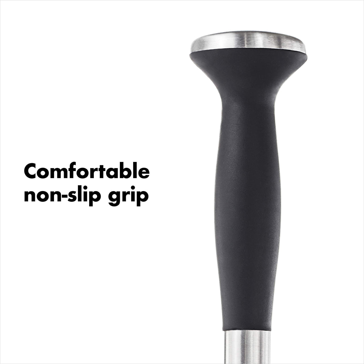 OXO Steel Muddler ideal for mojitos and other minty cocktails.