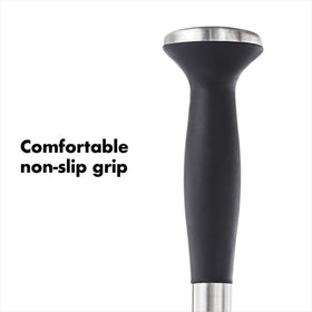 OXO Steel Muddler ideal for mojitos and other minty cocktails.
