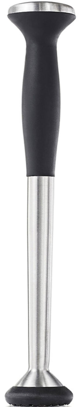 OXO Steel Muddler with die-cast body for durable herb muddling.