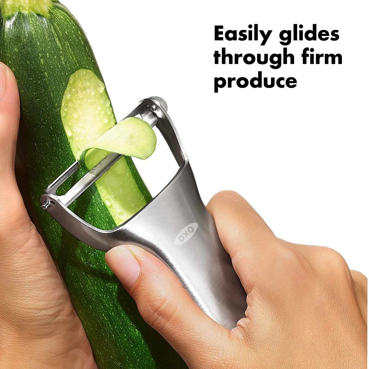 OXO Steel Y-Peeler peels potatoes smoothly and quickly