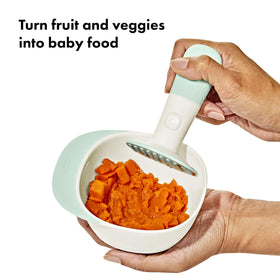 OXO Tot Opal bowl with lid keeps meals neat and portable
