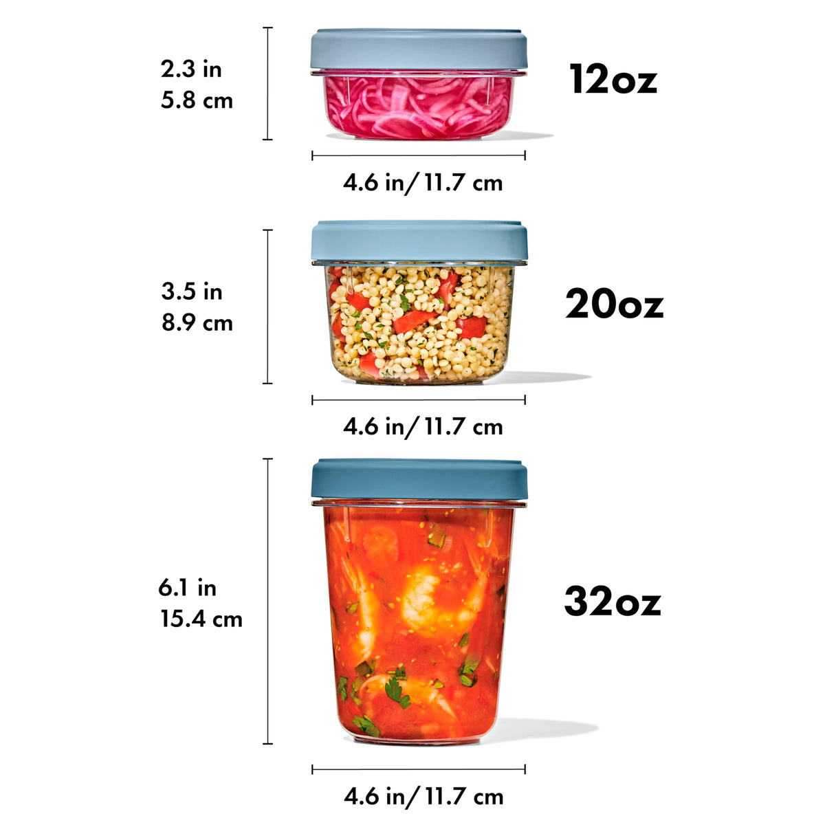 Close-up of lid and container highlighting the twist mechanism.