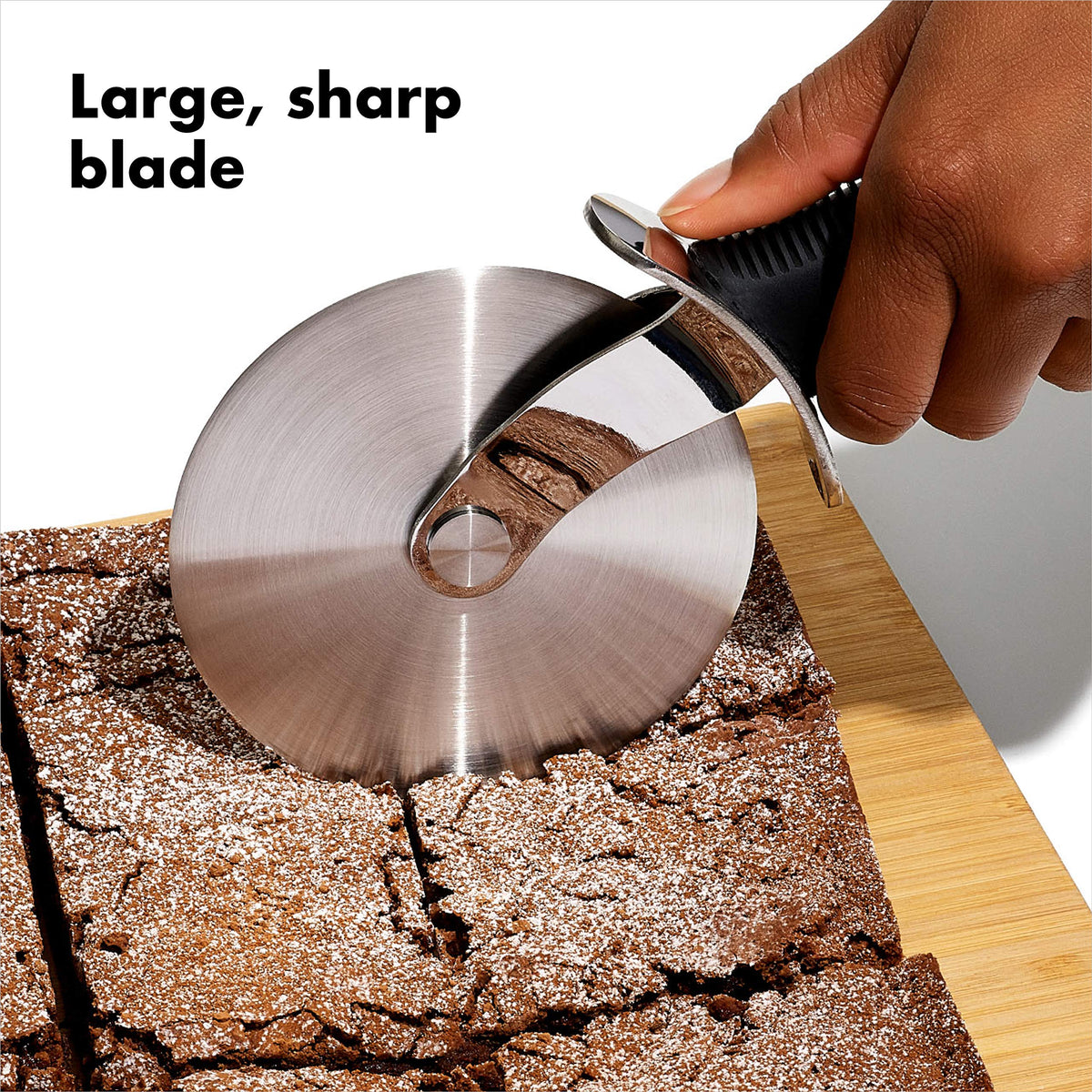 OXO Good Grips large non-slip handle for comfortable grip