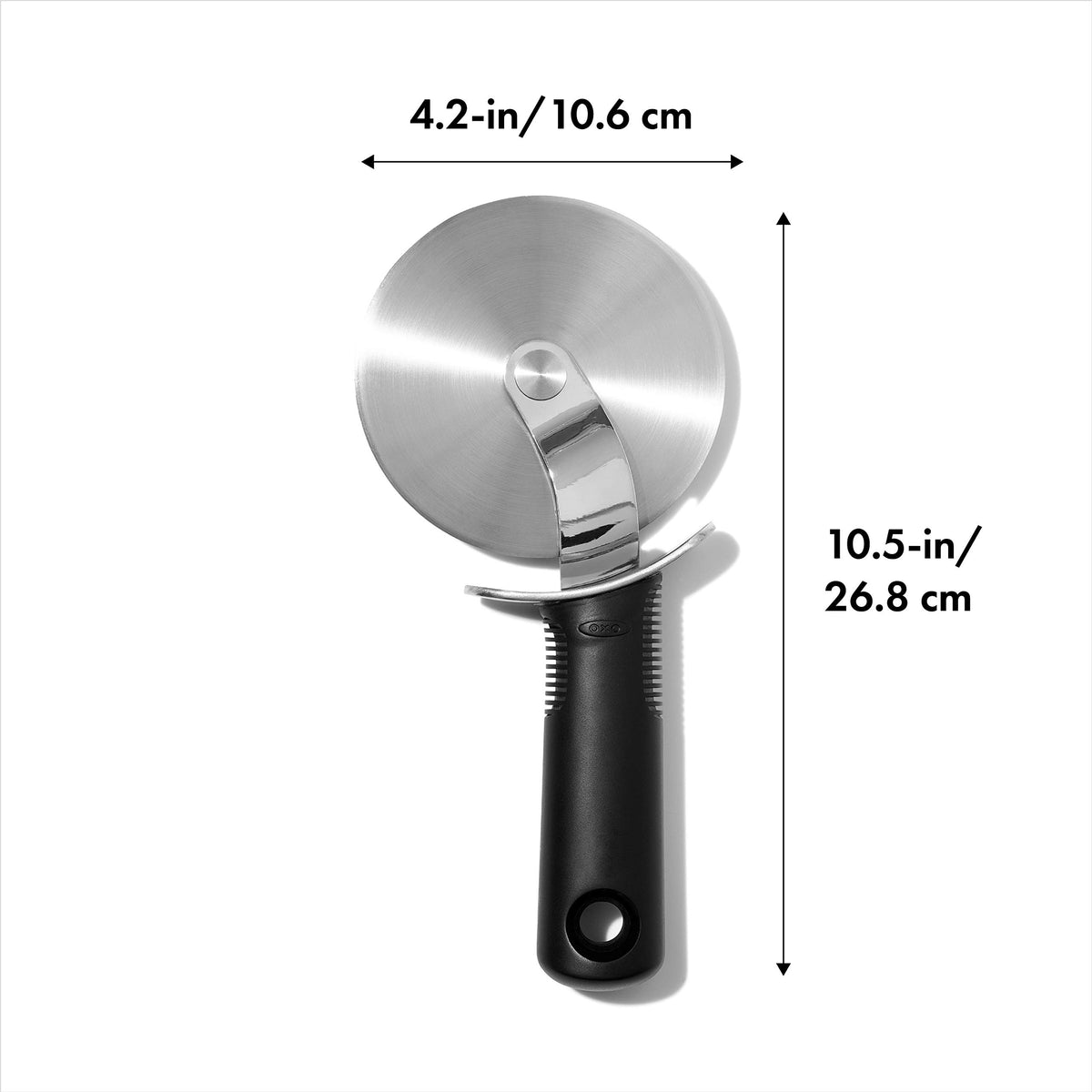 OXO Good Grips thumb guard protects hands during slicing
