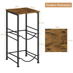 OYEAL 5-gallon bottle rack with sturdy metal frame for long-lasting use