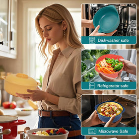 Oylnidea lightweight camping bowls perfect for outdoors and travel