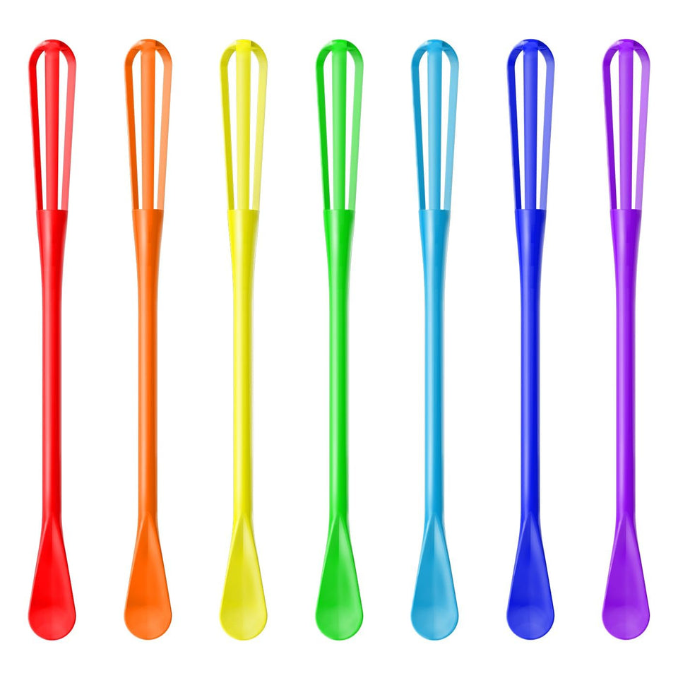 OYV colorful mini whisk and spoon set for quick blending and sauce mixing.