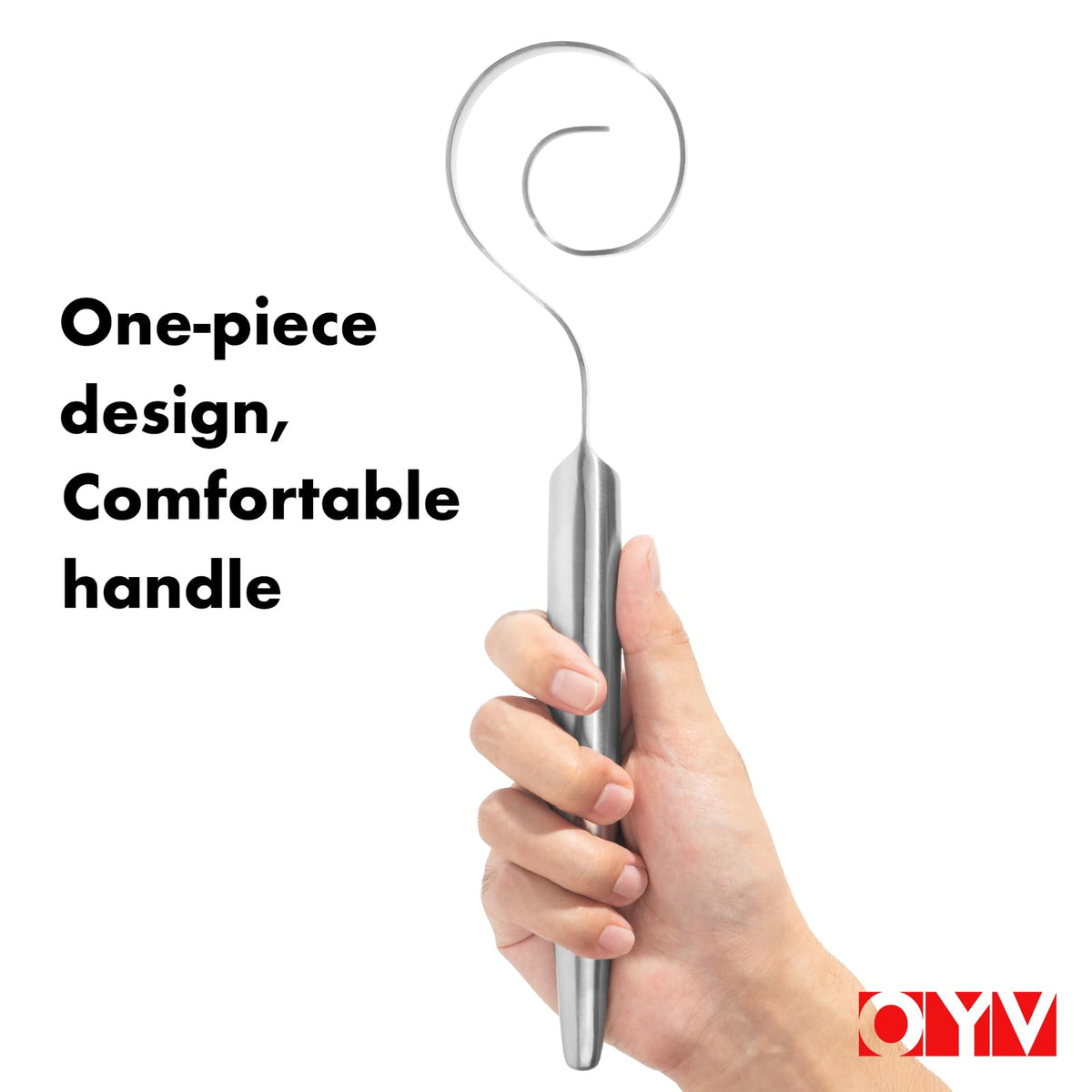 OYV dough whisk perfect for pizza dough and batter prep.