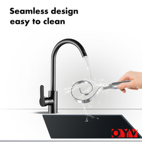 OYV ergonomic handle ensures secure control during long mixing sessions