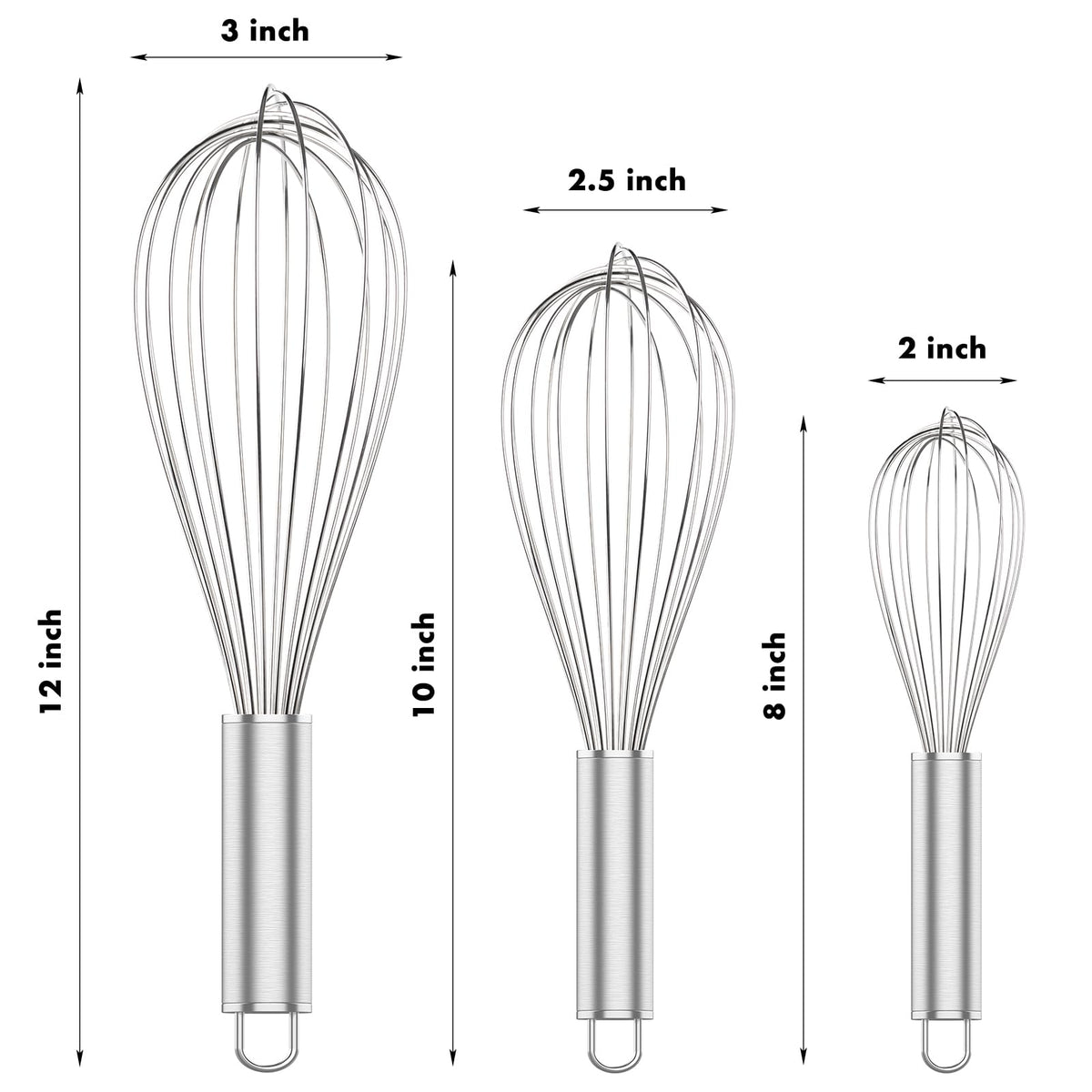 OYV ergonomic handle provides comfortable grip during whisking
