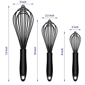 OYV heat-resistant balloon whisk suitable for high-temp sauces.