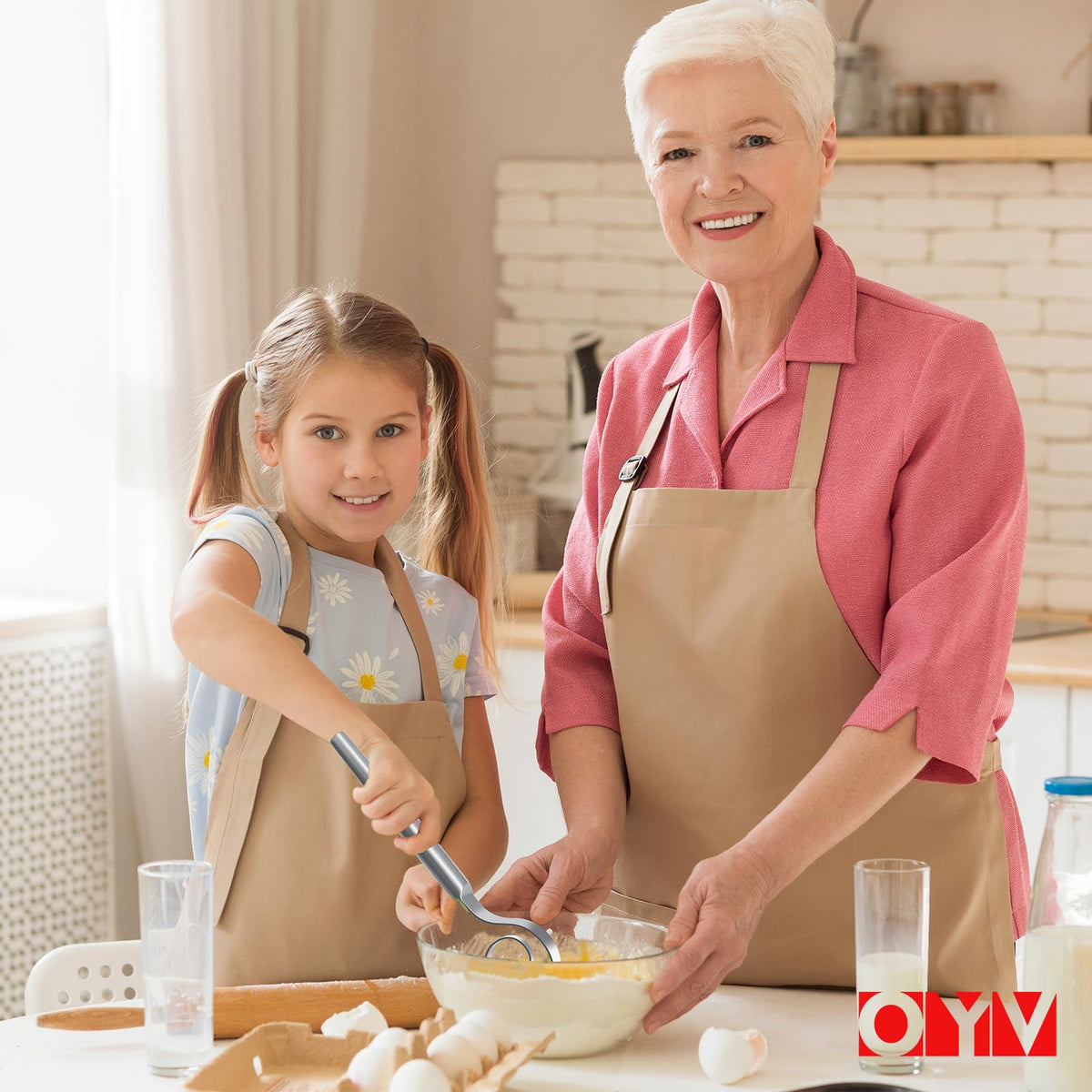 OYV versatile tool handles dough, cake batter, pizzas, and mashed potatoes