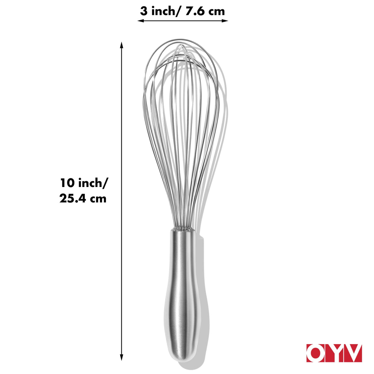 OYV whisk ideal for eggs, sauces, and baking prep.