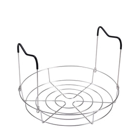 OYWOBET 12in silver canning rack providing stable jar support for safe pressure canning