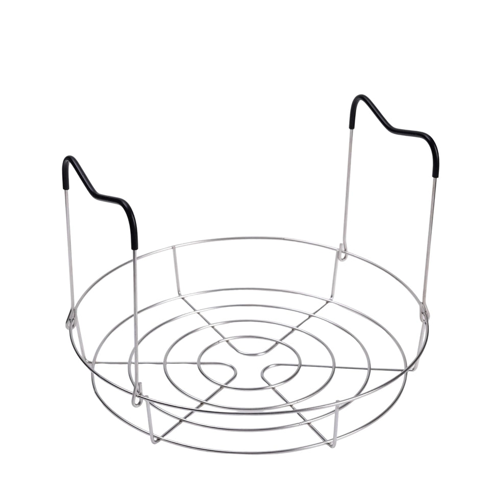 OYWOBET 12in silver canning rack providing stable jar support for safe pressure canning