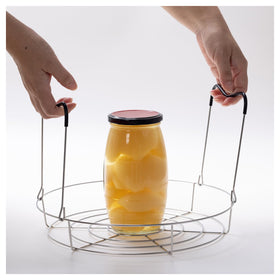 OYWOBET rack in pressure canner supporting even water circulation