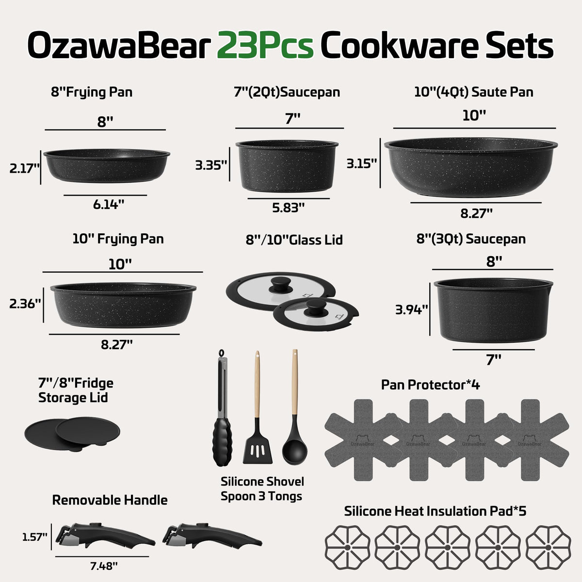OzawaBear induction-compatible cookware enables versatile stovetops