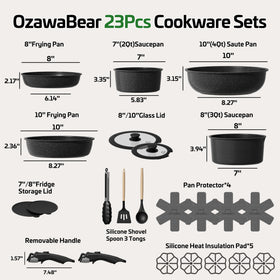 OzawaBear induction-compatible cookware enables versatile stovetops