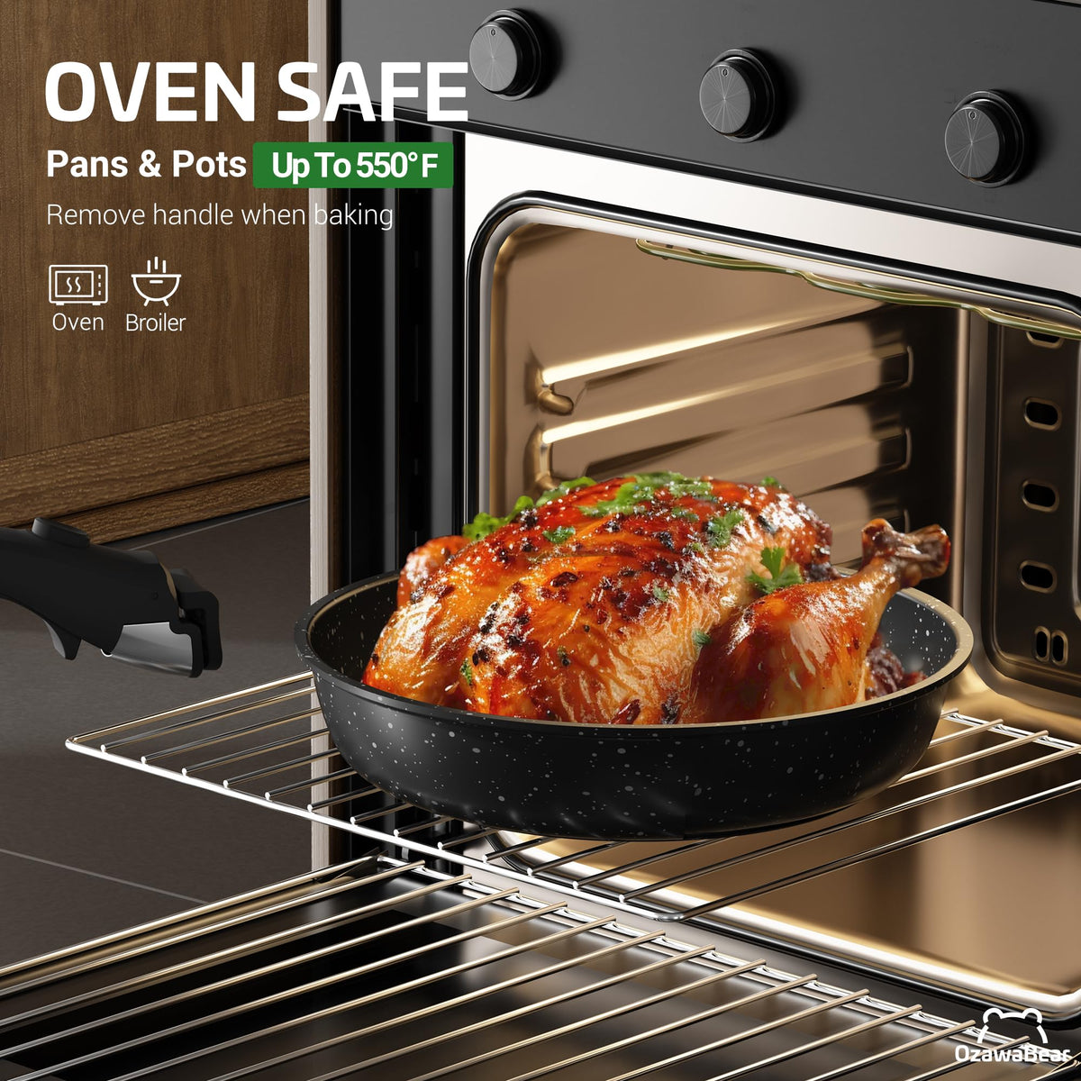 OzawaBear versatile cookware set doubles as tableware and bakeware