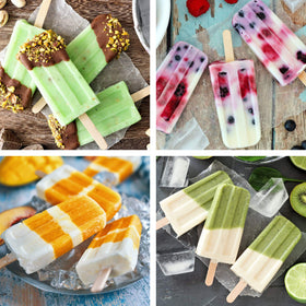 Ozera silicone popsicle molds demonstrate soft silicone for easy release after freezing.