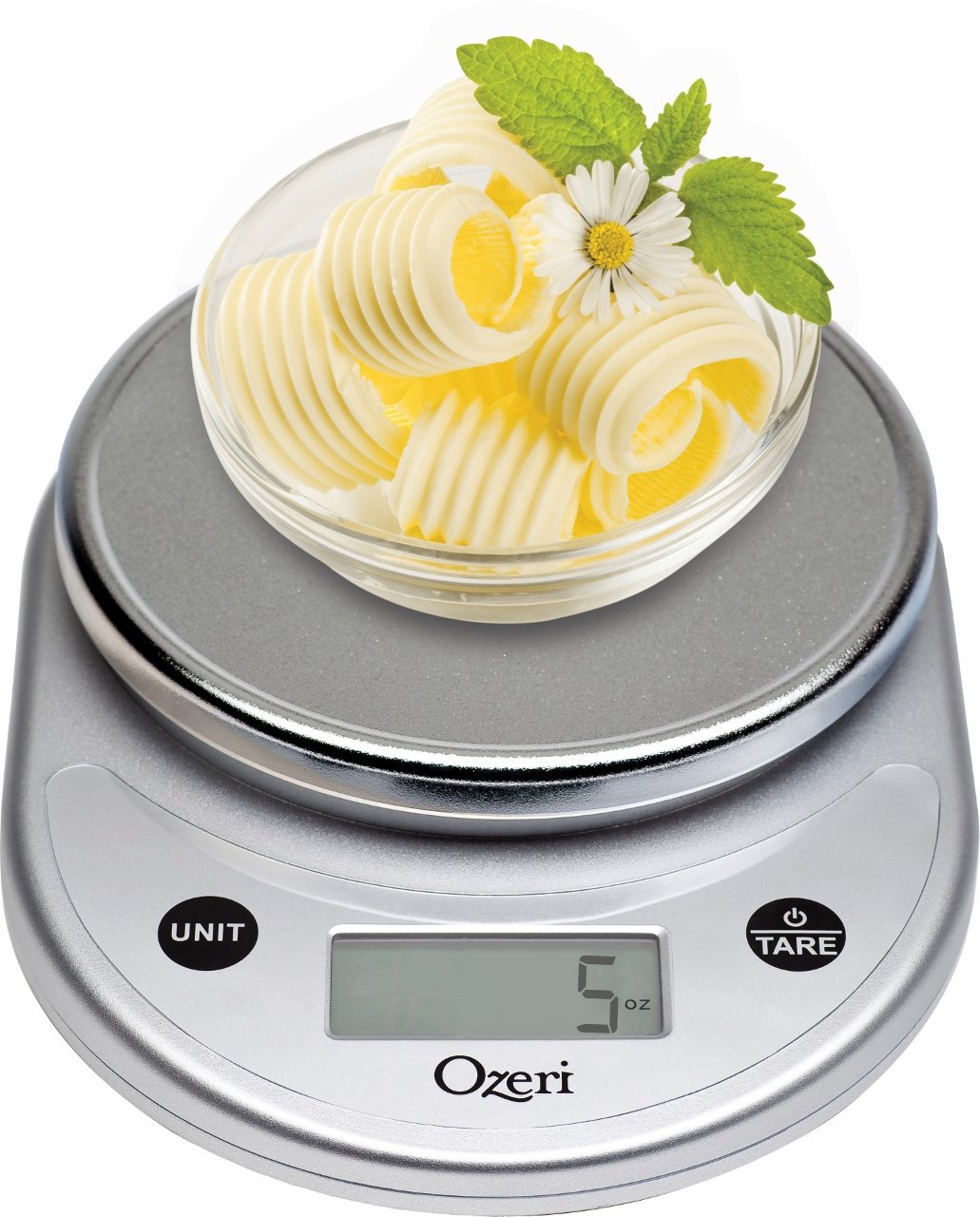 Ozeri Pronto with audible click feedback for reliable presses