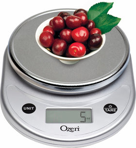 Ozeri Pronto showing six unit options for easy conversions