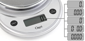 Ozeri Pronto scale illustrating variable graduation technology for precise readings