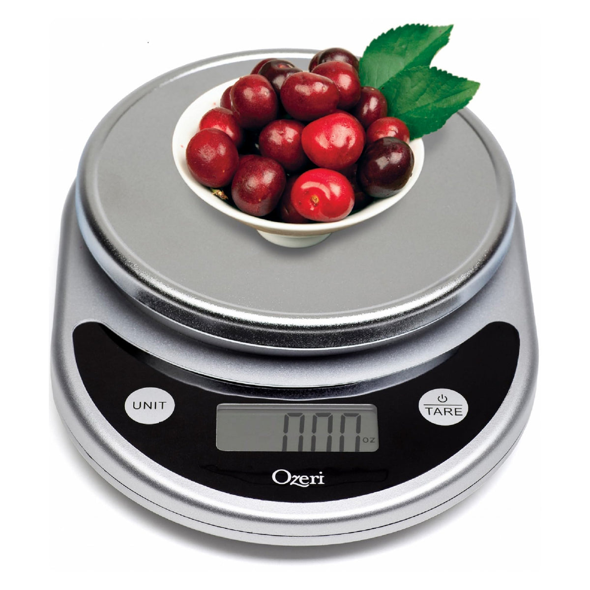 Ozeri Pronto displays six-unit conversion for easy recipes.