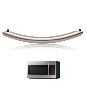 P Polerden rose gold microwave door handle, 12.28 inches, ready to replace Samsung ME16A4021AS