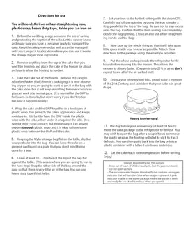 PackFreshUSA sealed cake bag preserving taste and texture