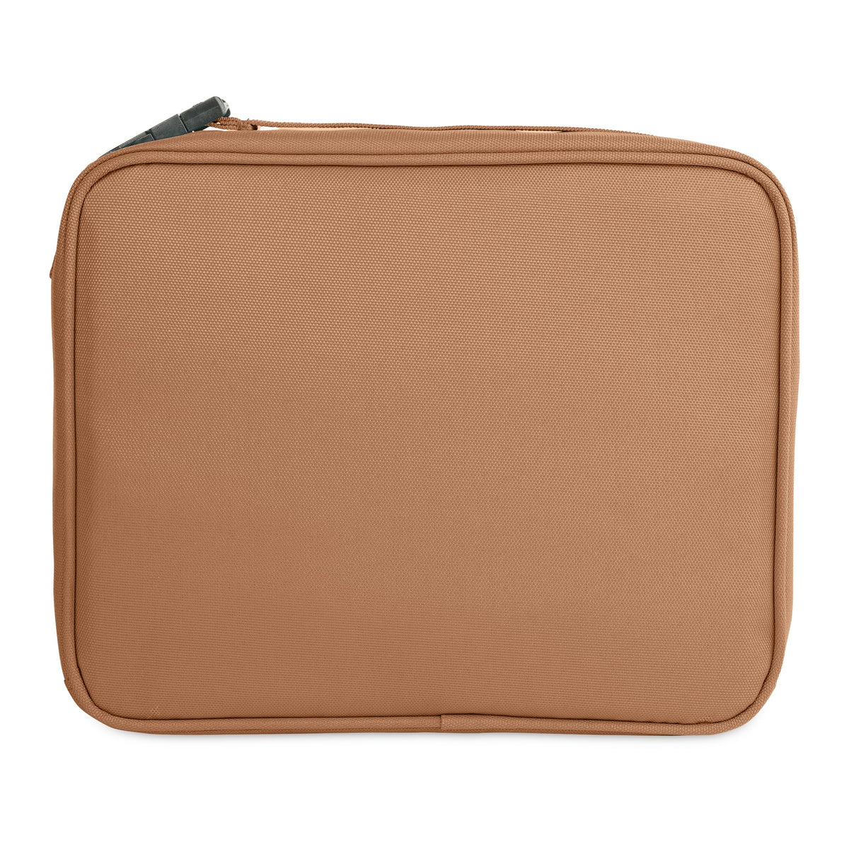 PackIt Freezable Classic Lunch Box Almond, buckle handle clips to a bag for hands-free transport.