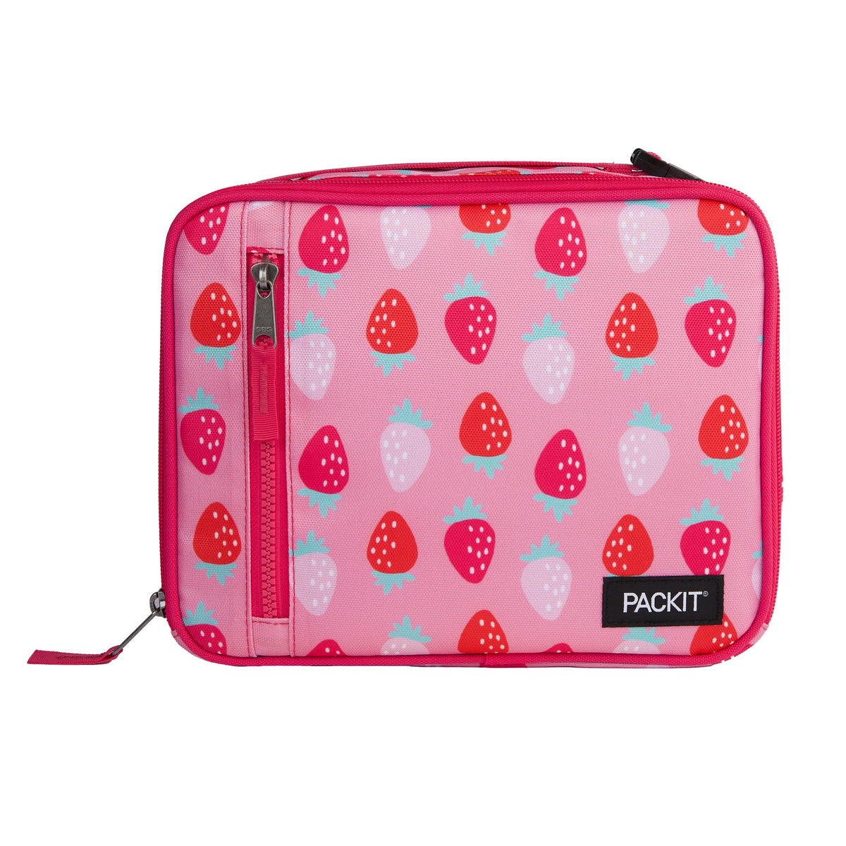 PackIt Freezable Classic Lunch Box front view with EcoFreeze gel for all-day freshness.