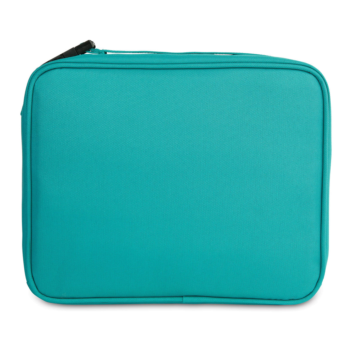 PackIt Freezable Classic Lunch Box Teal front pocket for utensils