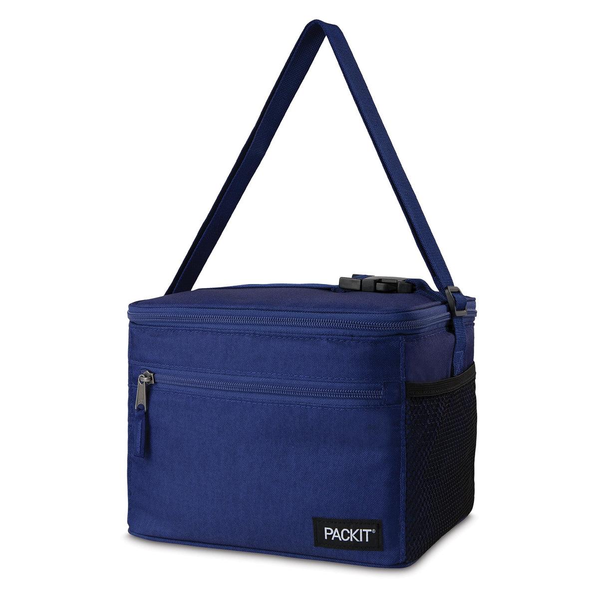 PackIt Freezable Essential Cooler in collapsible form saves space at home or office