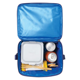 PackIt Freezable Essential Cooler top clip handle for easy transport and access