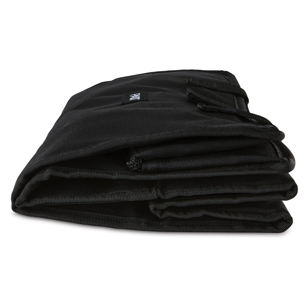PackIt Freezable Grocery Tote collapses flat for easy storage when not in use.
