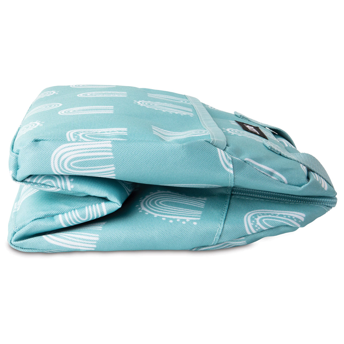 PackIt Freezable Hampton Desert Arch collapsed for compact storage after school or work