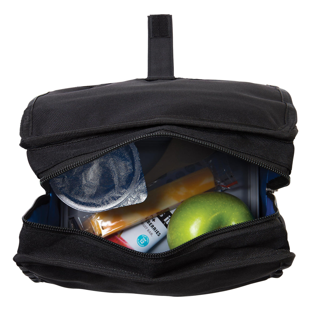 PackIt Freezable Lunch Bag frozen walls visible in freezer display.