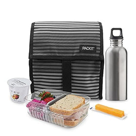 PackIt bag shown beside modular containers for versatile meals