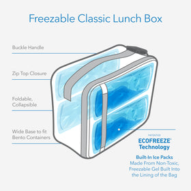PackIt classic lunchbox open-view demonstrates wide mouth for easy packing.