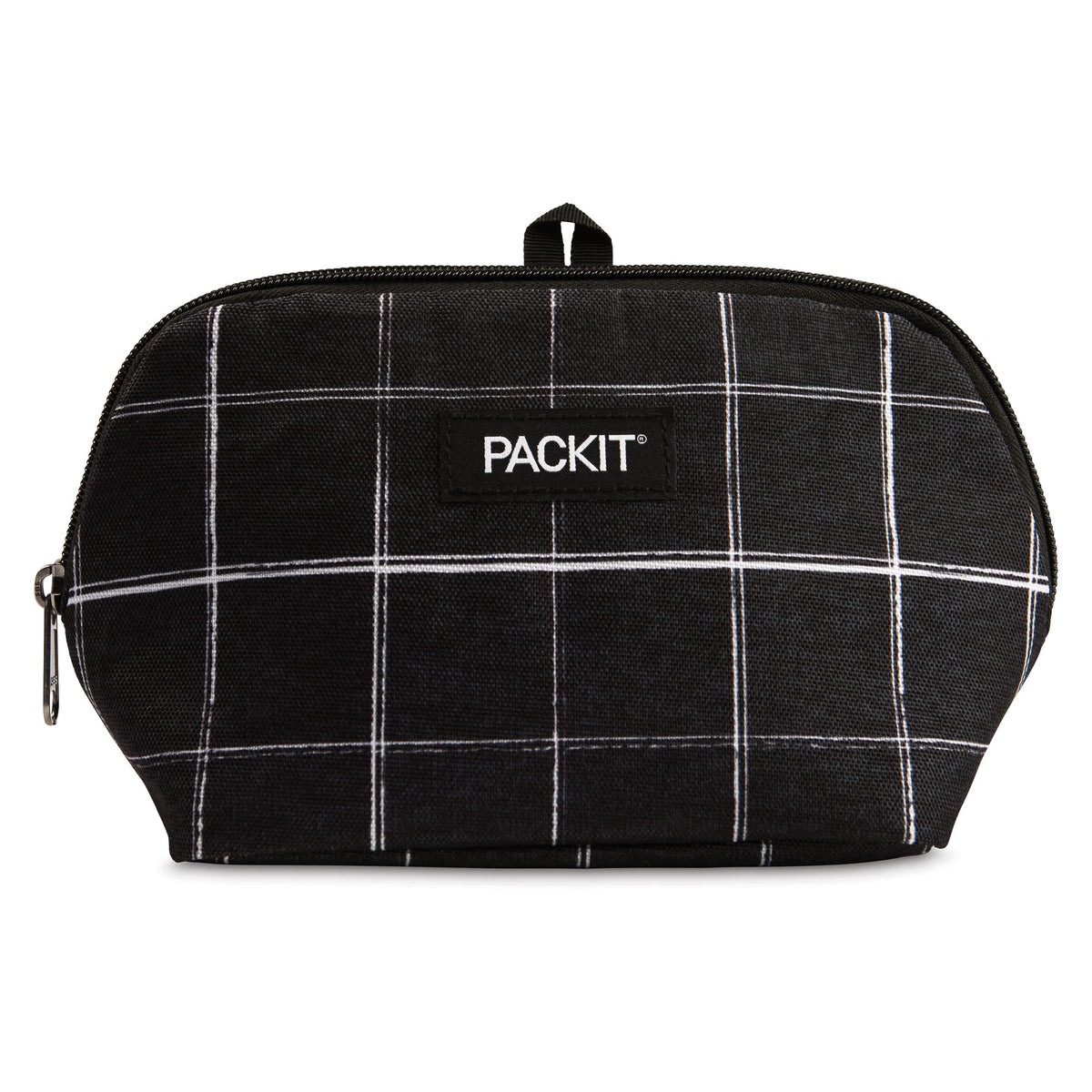 PackIt Freezable Snack Bag front view showing built-in EcoFreeze cooling keeps snacks cool