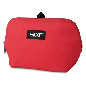 PackIt Freezable Snack Bag Poppy reusable design reduces waste while keeping snacks fresh.